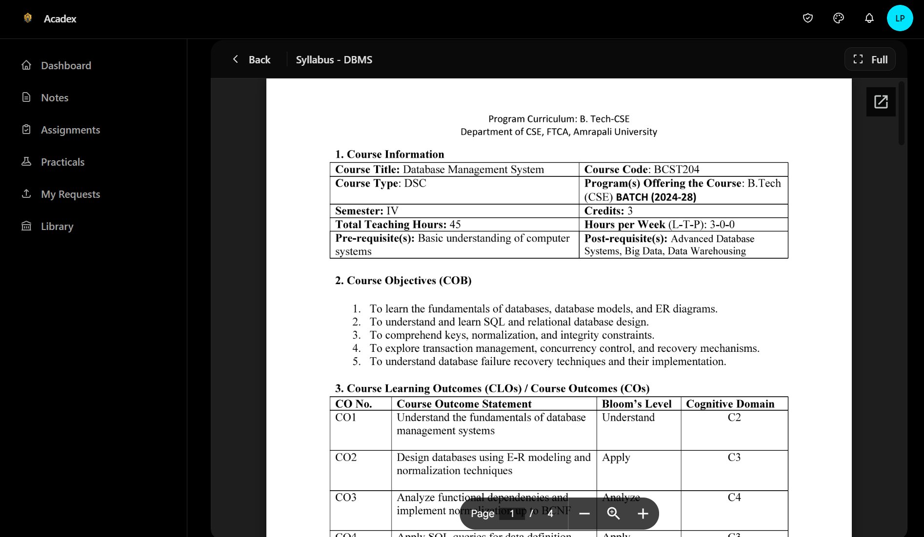 Acadex — Academic Management Platform — View 16