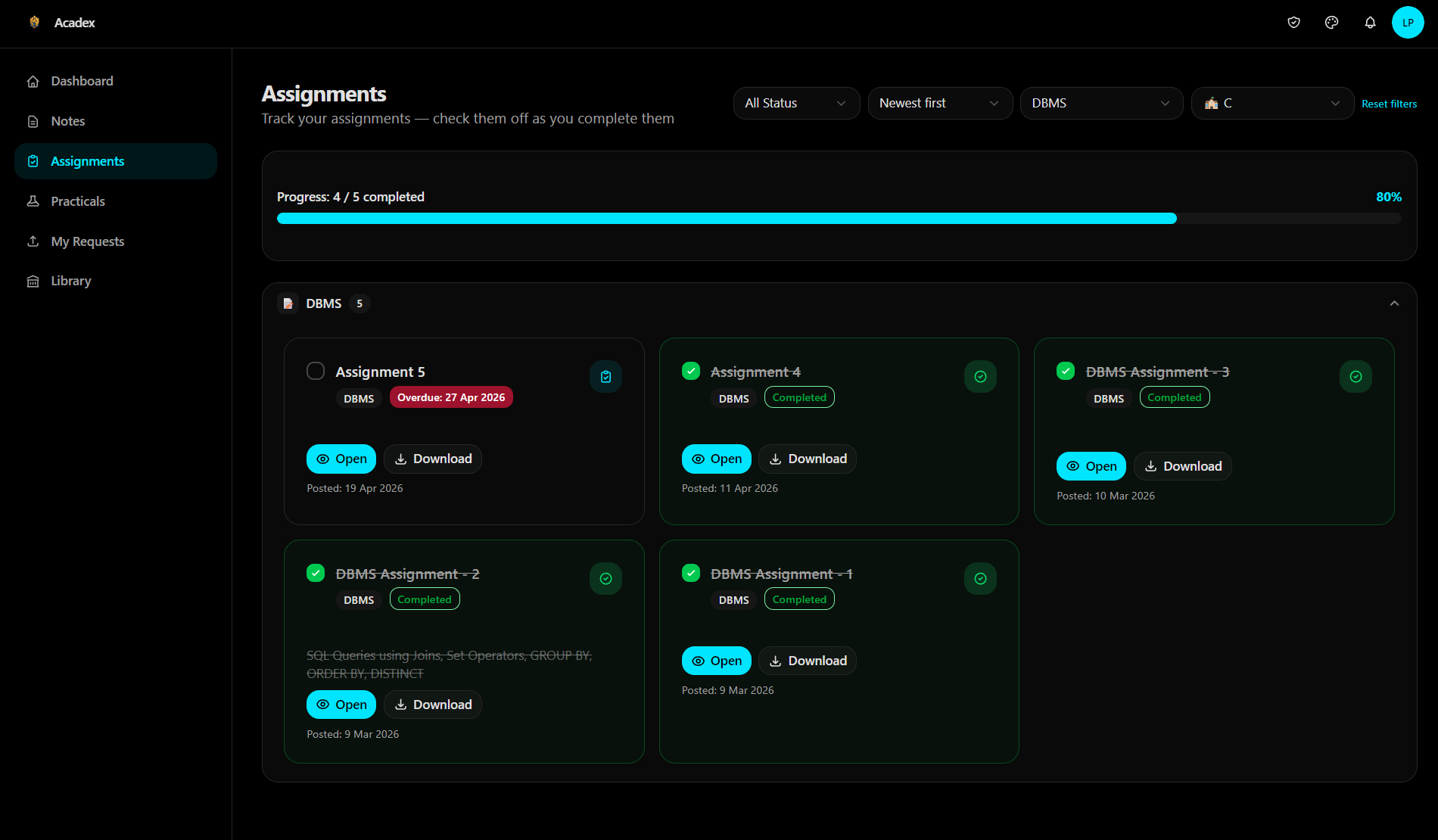 Acadex — Academic Management Platform — View 17
