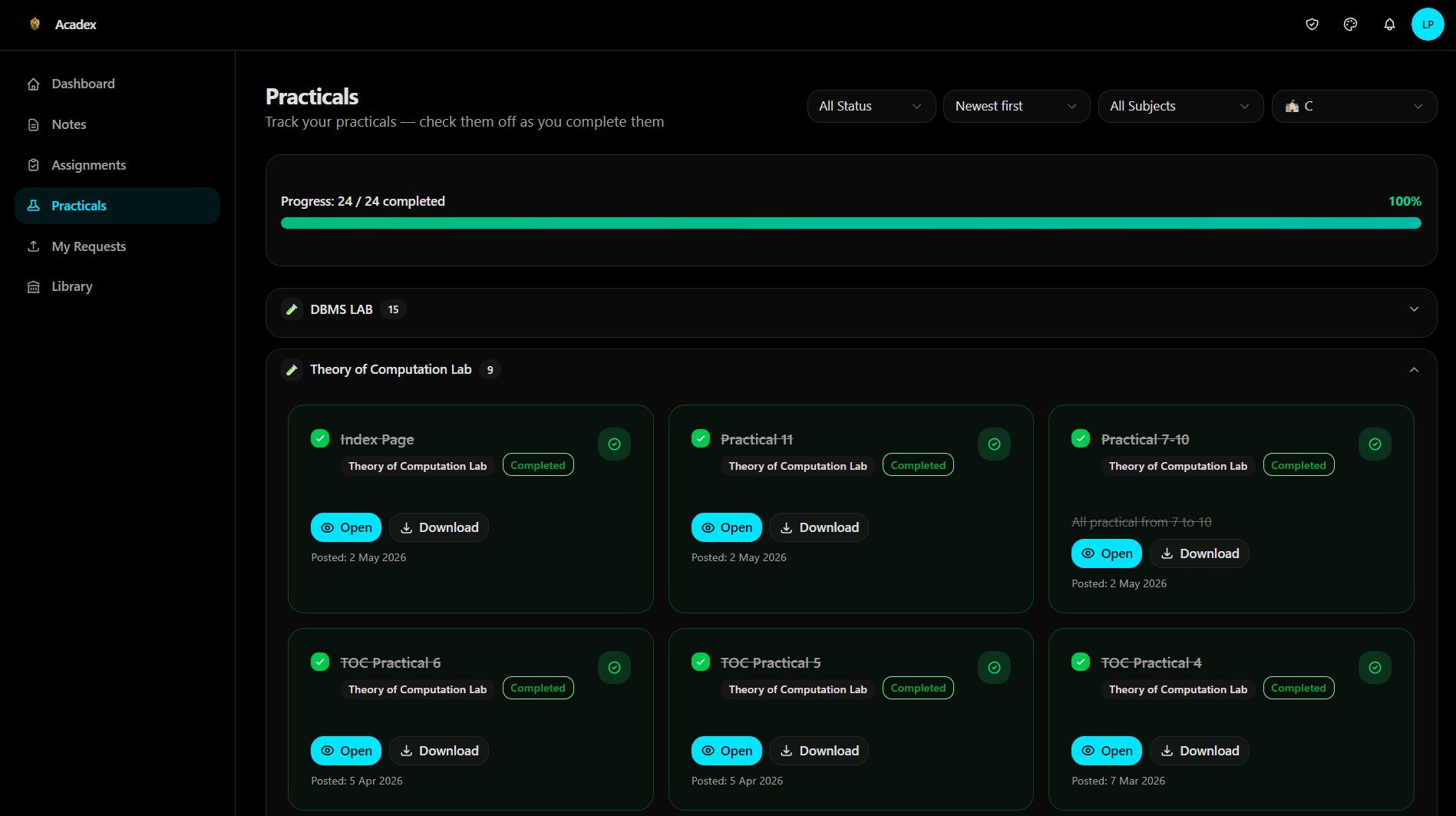 Acadex — Academic Management Platform — View 18