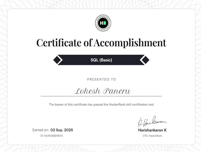 SQL (Basic)