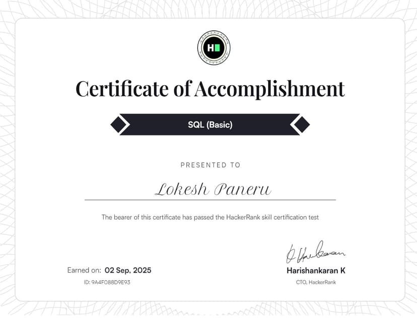SQL (Basic)
